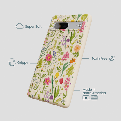 Seashell Bee Meadow Google Pixel 7a Case