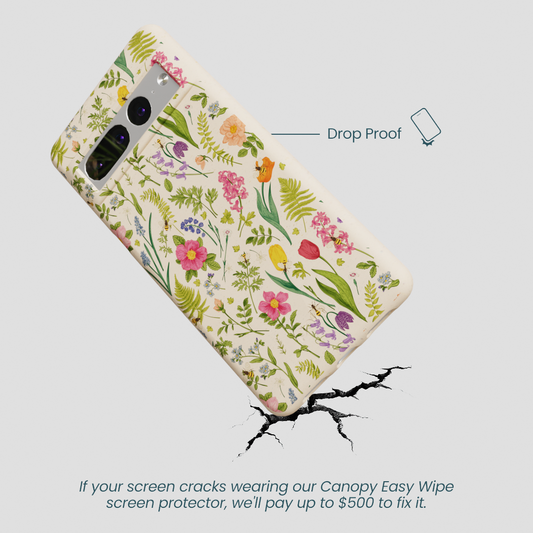 Seashell Bee Meadow Google Pixel 7 Pro Case