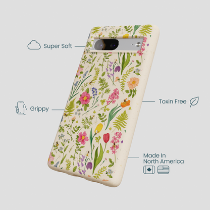 Seashell Bee Meadow Google Pixel 7 Case