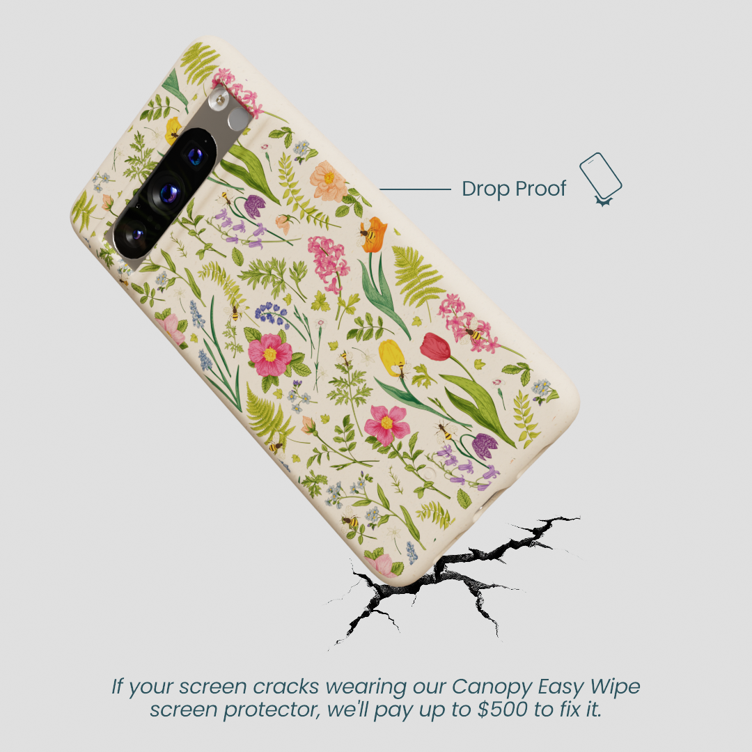 Seashell Bee Meadow Google Pixel 8 Pro Case