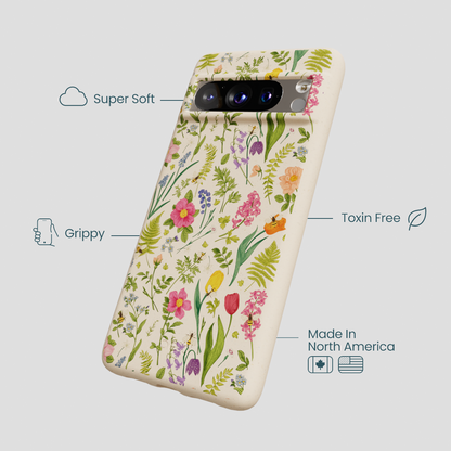 Seashell Bee Meadow Google Pixel 8 Pro Case