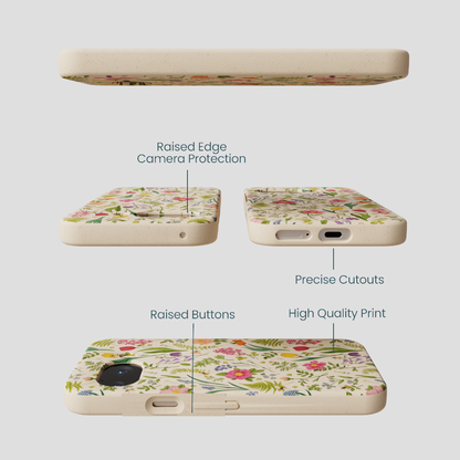 Seashell Bee Meadow Google Pixel 9a Case