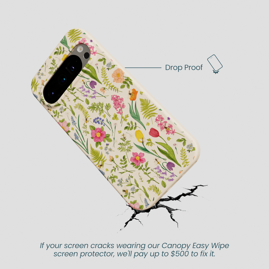 Seashell Bee Meadow Google Pixel 9/9 Pro Case