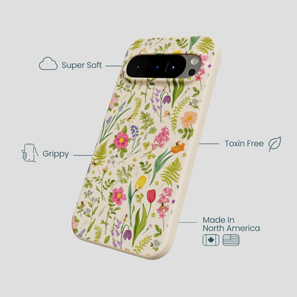 Seashell Bee Meadow Google Pixel 9/9 Pro Case