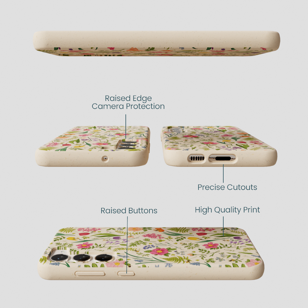 Seashell Bee Meadow Samsung Galaxy S23+(Plus) Case
