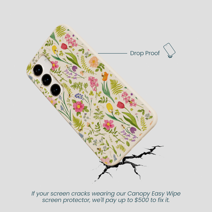 Seashell Bee Meadow Samsung Galaxy S23 Case