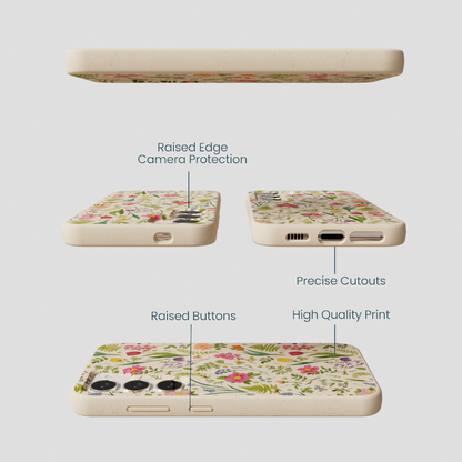 Seashell Bee Meadow Samsung Galaxy S23 Case