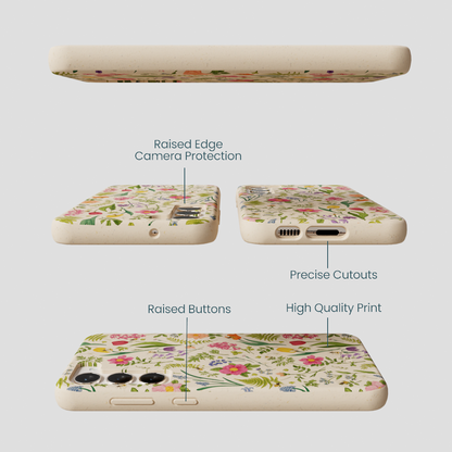 Seashell Bee Meadow Samsung Galaxy S24+(Plus) Case