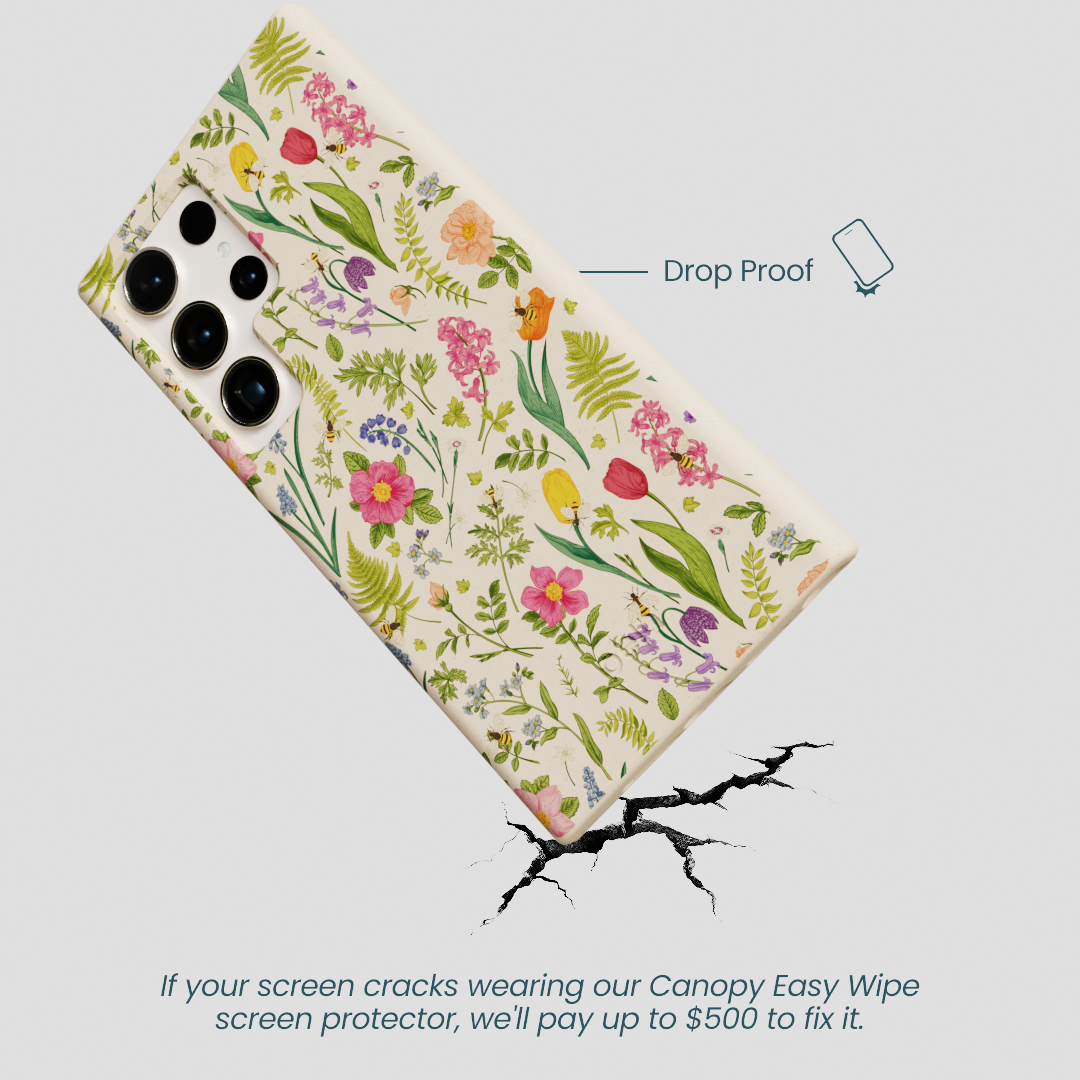 Seashell Bee Meadow Samsung Galaxy S24 Ultra Case