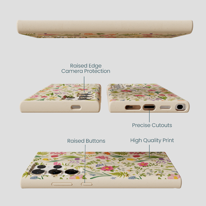 Seashell Bee Meadow Samsung Galaxy S24 Ultra Case