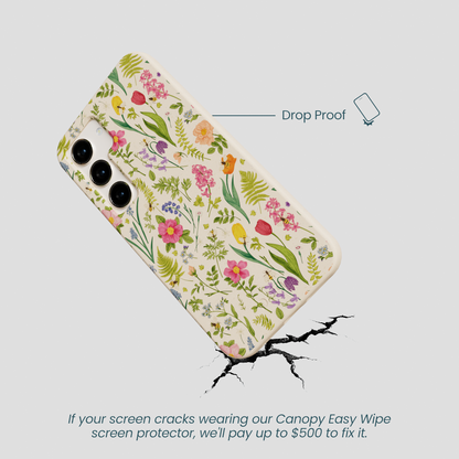 Seashell Bee Meadow Samsung Galaxy S24 Case