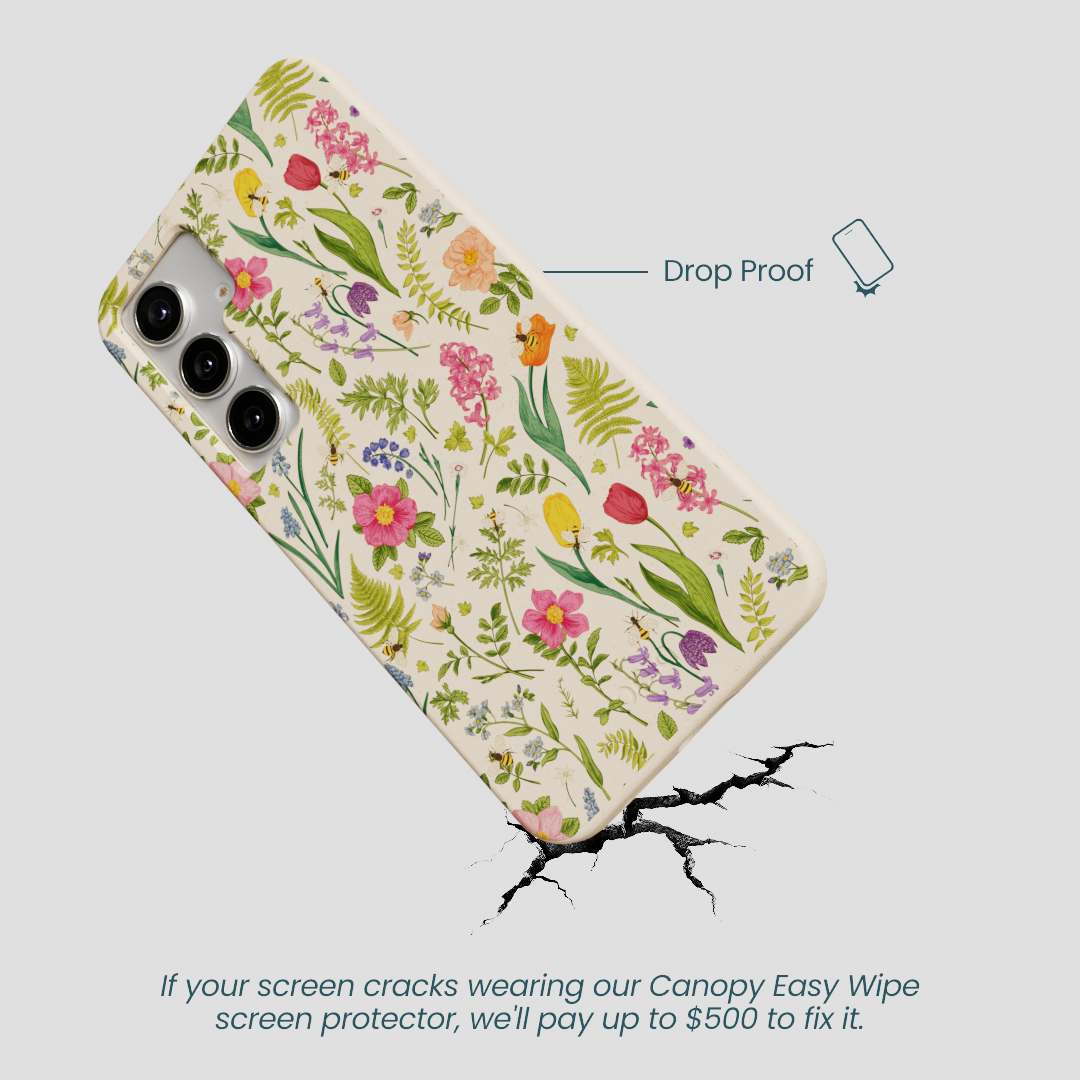 Seashell Bee Meadow Samsung Galaxy S25+(Plus) Case