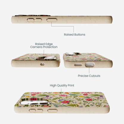 Seashell Bee Meadow Samsung Galaxy S26 Case