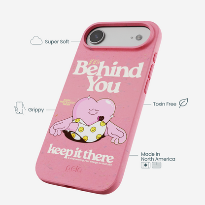 Bubblegum Pink Behind You iPhone Air Case