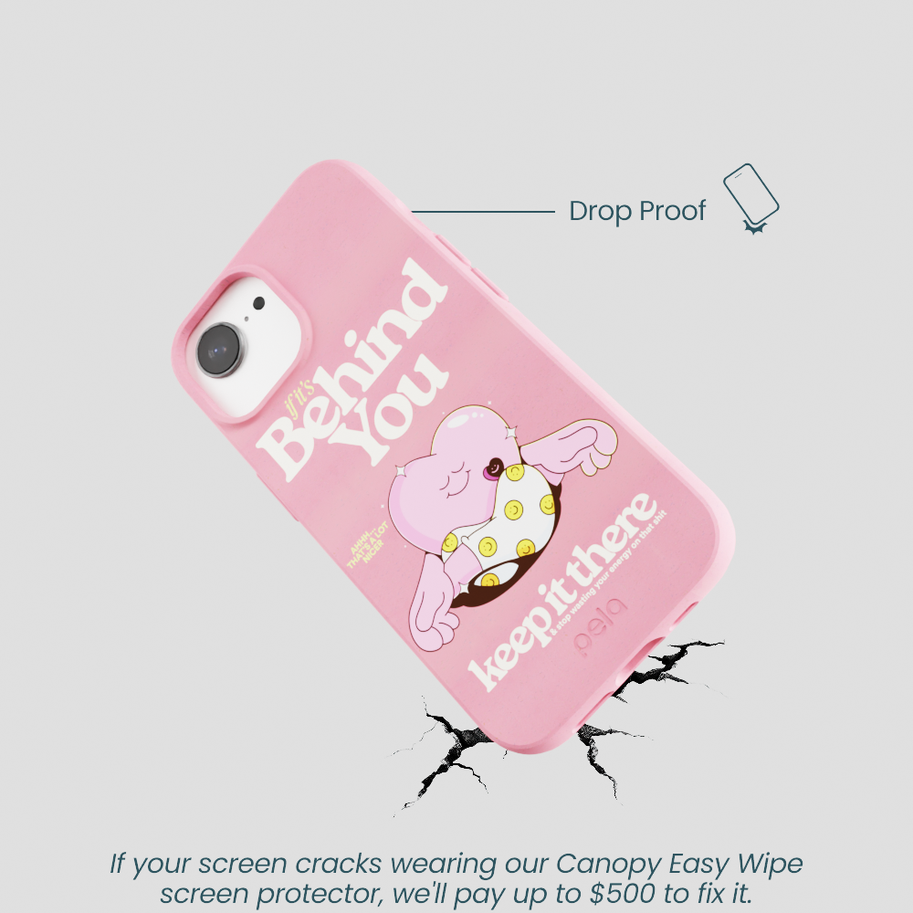 Bubblegum Pink Behind You iPhone 16e/17e Case