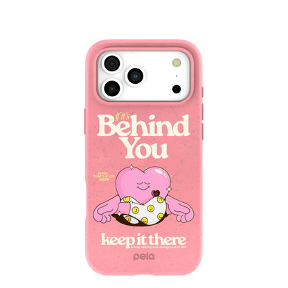 Bubblegum Pink Behind You iPhone 17 Pro Max Case