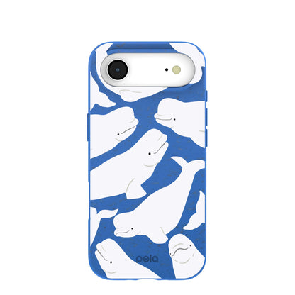 Electric Blue Belugas iPhone Air Case