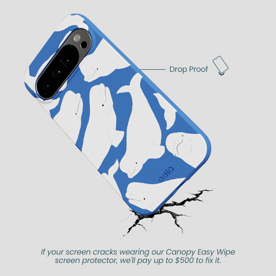 Electric Blue Belugas Google Pixel 10 Pro XL Case
