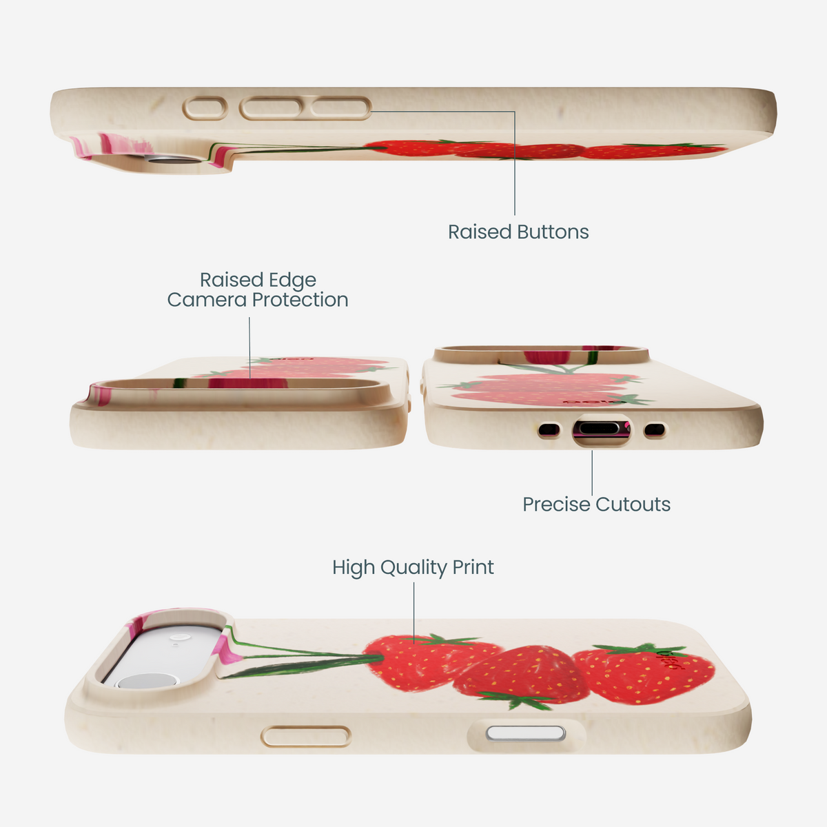 Seashell Berry Bloom iPhone Air Case
