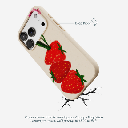 Seashell Berry Bloom iPhone 17 Pro Case