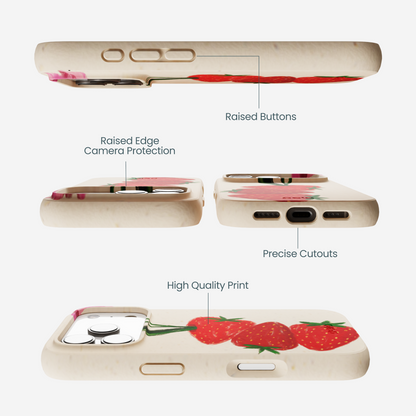 Seashell Berry Bloom iPhone 17 Pro Case