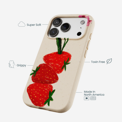 Seashell Berry Bloom iPhone 17 Pro Case