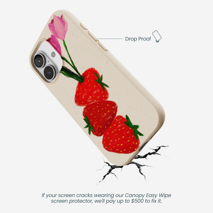 Seashell Berry Bloom iPhone 17 Case