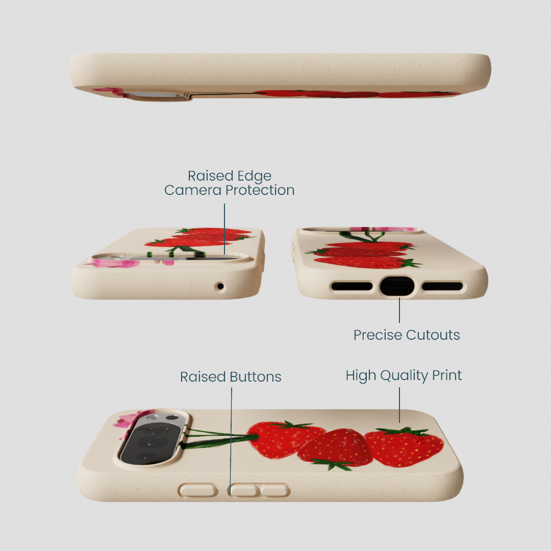 Seashell Berry Bloom Google Pixel 10/10 Pro Case