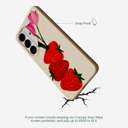 Seashell Berry Bloom Samsung Galaxy S26 Case