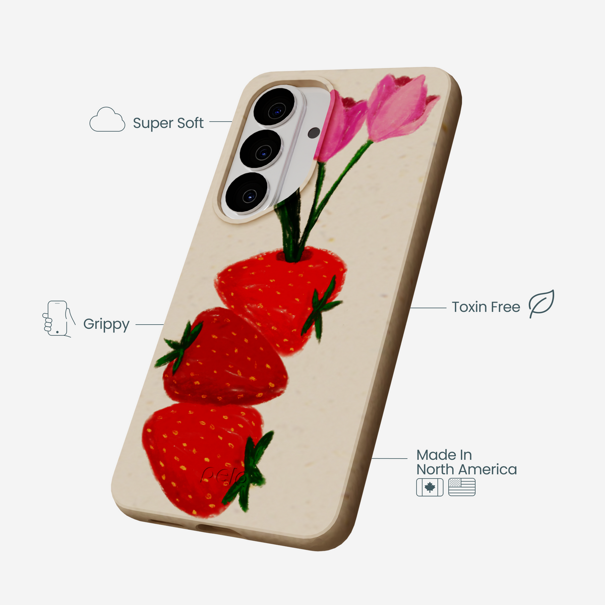 Seashell Berry Bloom Samsung Galaxy S26 Case