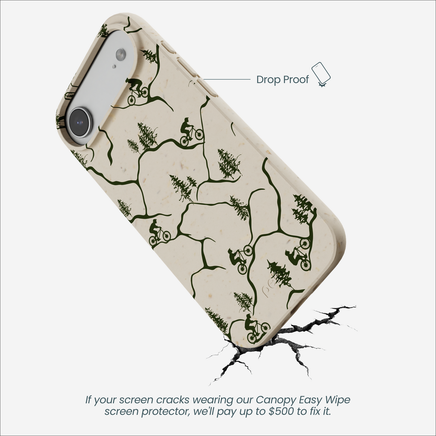London Fog Bike Trek iPhone Air Case