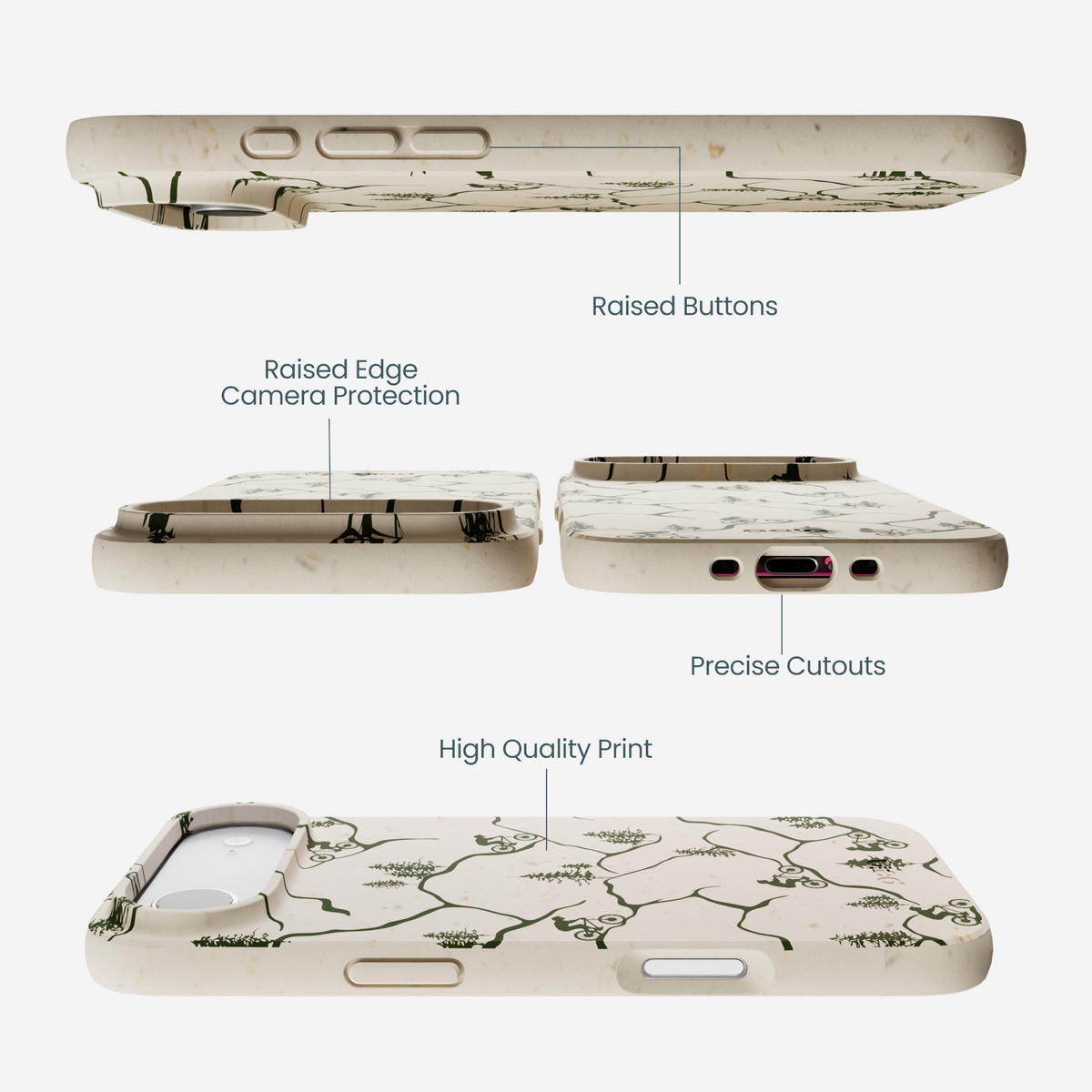 London Fog Bike Trek iPhone Air Case