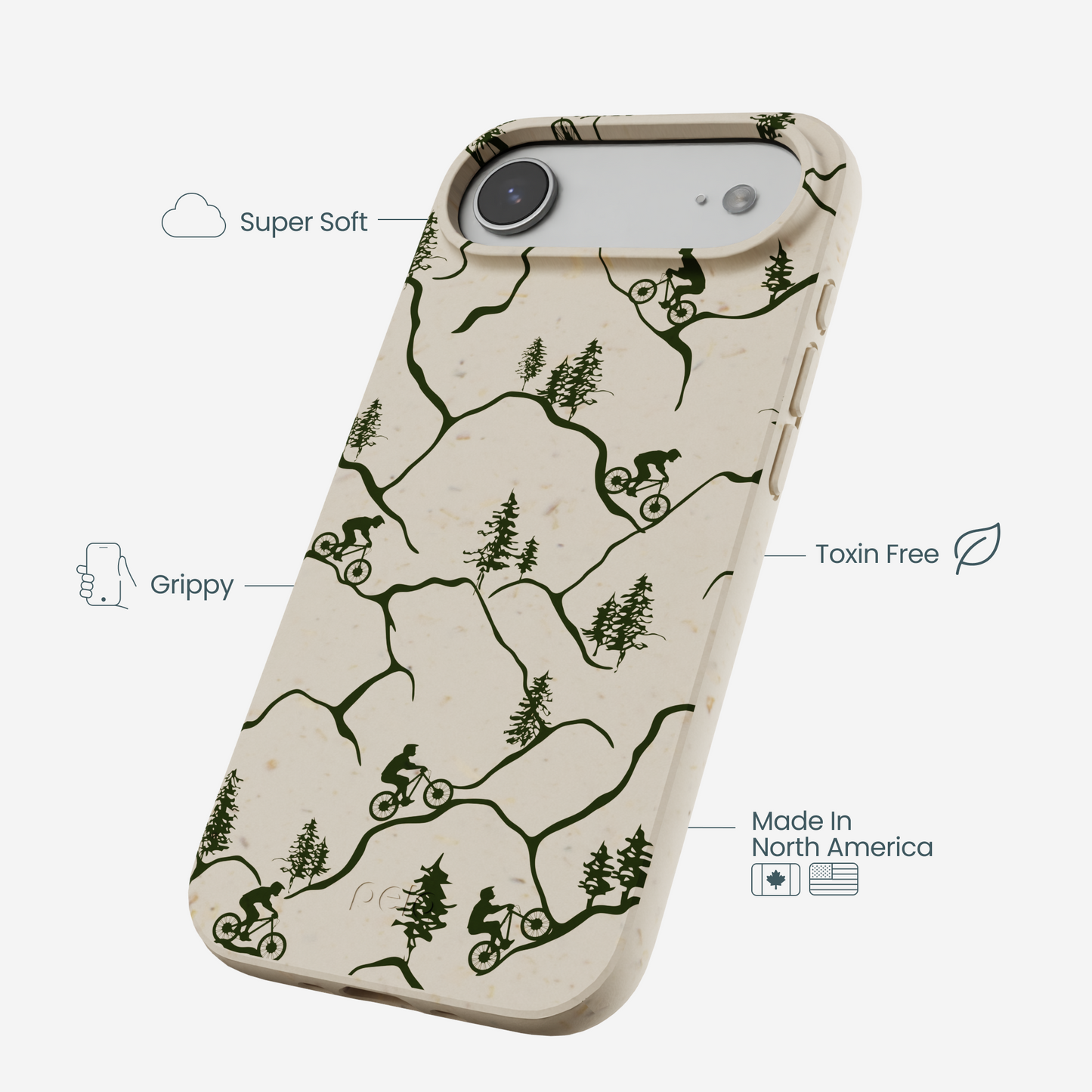 London Fog Bike Trek iPhone Air Case