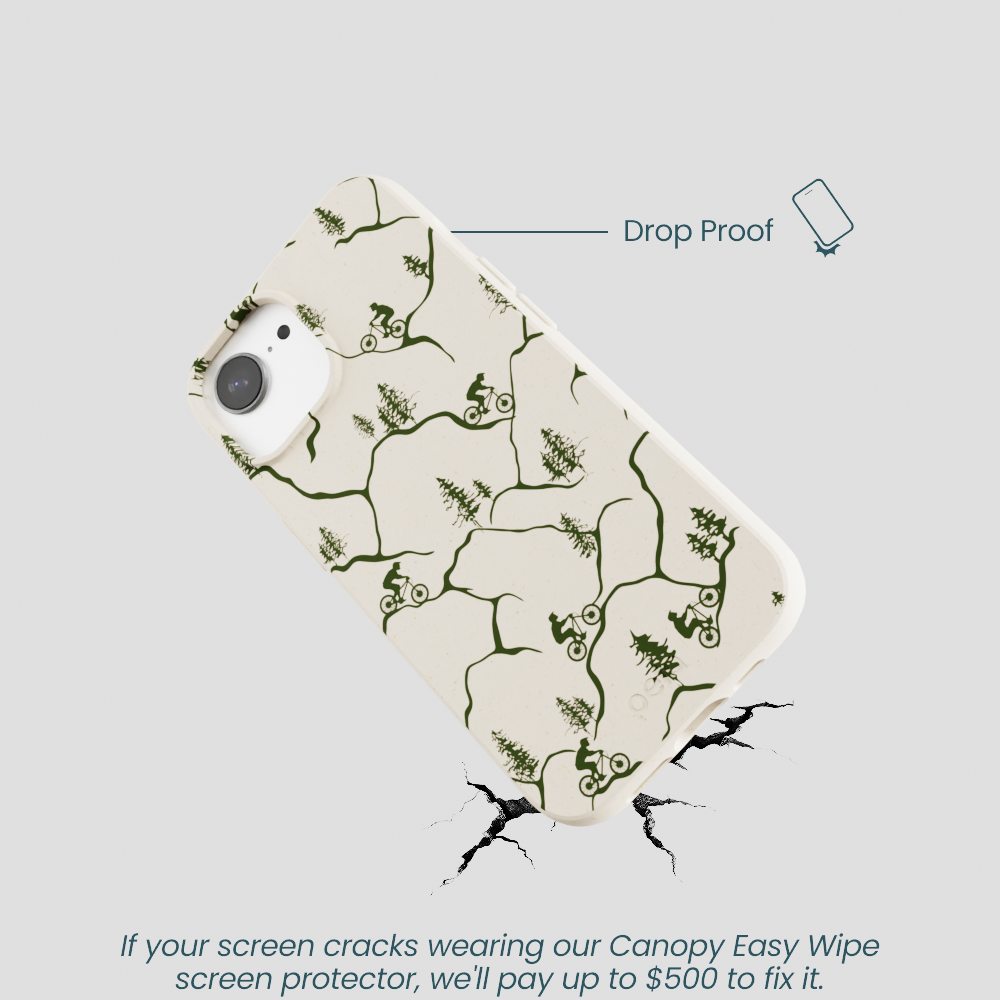London Fog Bike Trek iPhone 16e/17e Case