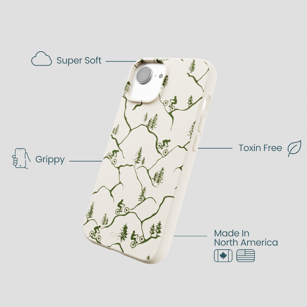 London Fog Bike Trek iPhone 16e/17e Case