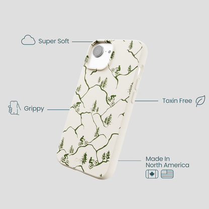 London Fog Bike Trek iPhone 16e/17e Case