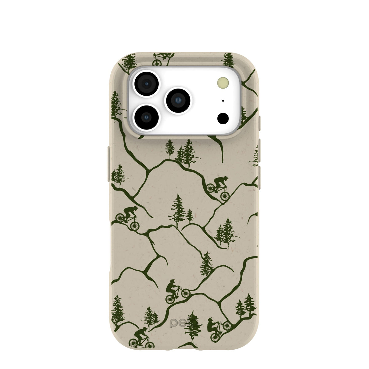 London Fog Bike Trek iPhone 17 Pro Case