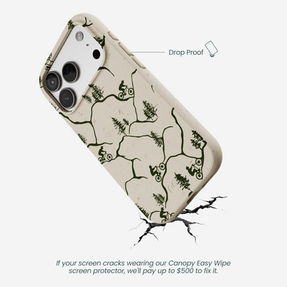 London Fog Bike Trek iPhone 17 Pro Case