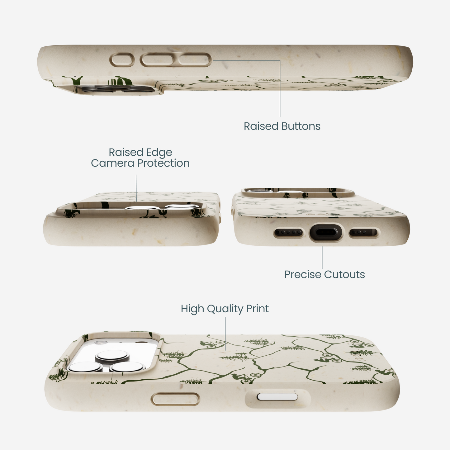 London Fog Bike Trek iPhone 17 Pro Case