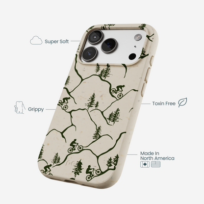 London Fog Bike Trek iPhone 17 Pro Case