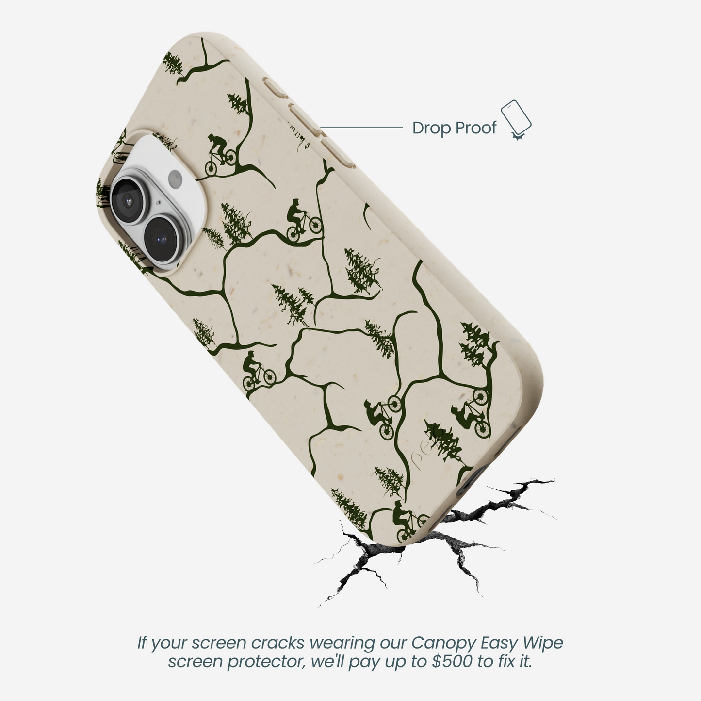 London Fog Bike Trek iPhone 17 Case