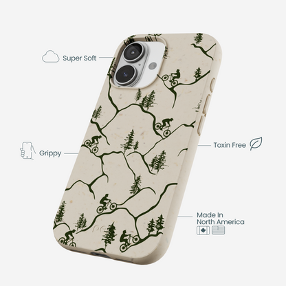 London Fog Bike Trek iPhone 17 Case