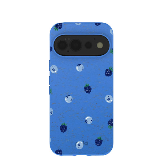 Electric Blue Black and Blue Google Pixel 11 Pro Case