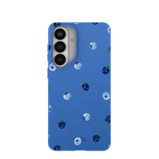 Electric Blue Black and Blue Samsung Galaxy S26+(Plus) Case