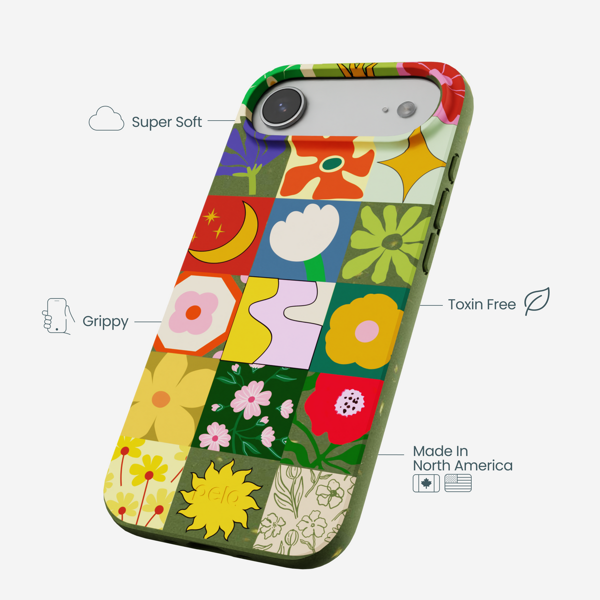 Forest Floor Bloom Mix iPhone Air Case