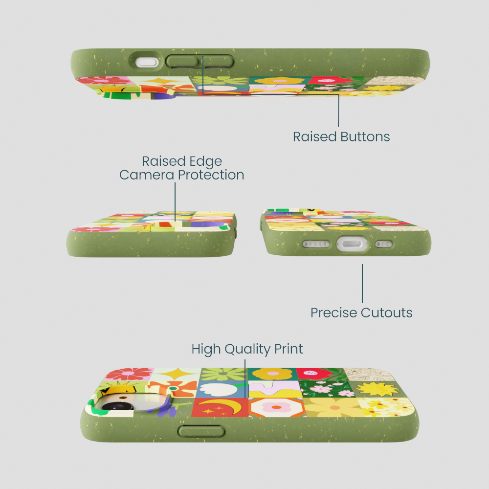 Forest Floor Bloom Mix iPhone 16e/17e Case