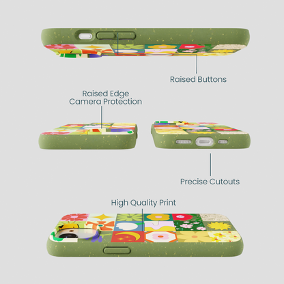 Forest Floor Bloom Mix iPhone 16e/17e Case