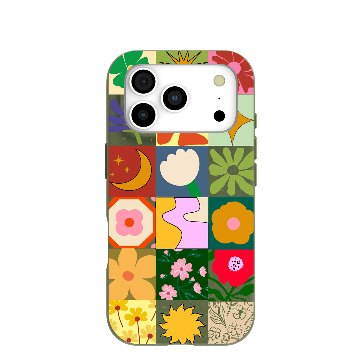Forest Floor Bloom Mix iPhone 17 Pro Case