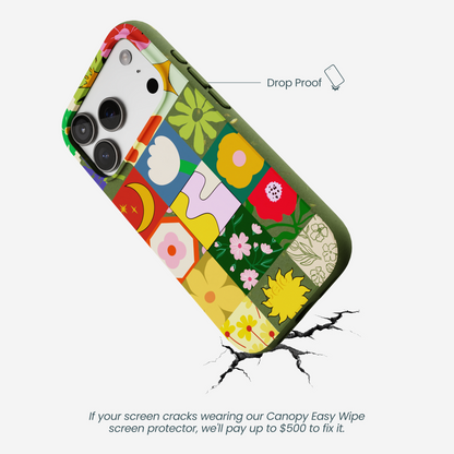 Forest Floor Bloom Mix iPhone 17 Pro Case