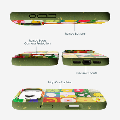 Forest Floor Bloom Mix iPhone 17 Pro Case